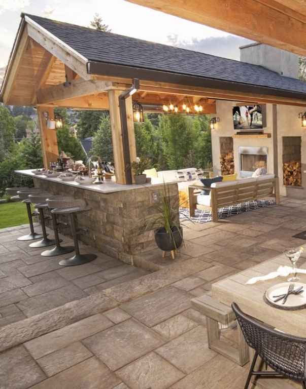 Halaman Belakang Rumah Terbaik Untuk Barbeque, Simak 11 Inspirasinya