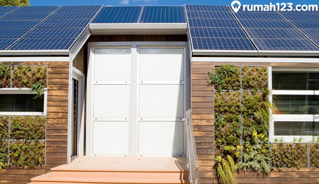 dibangun dengan material ramah lingkungan dibangun dengan material ramah lingkungan