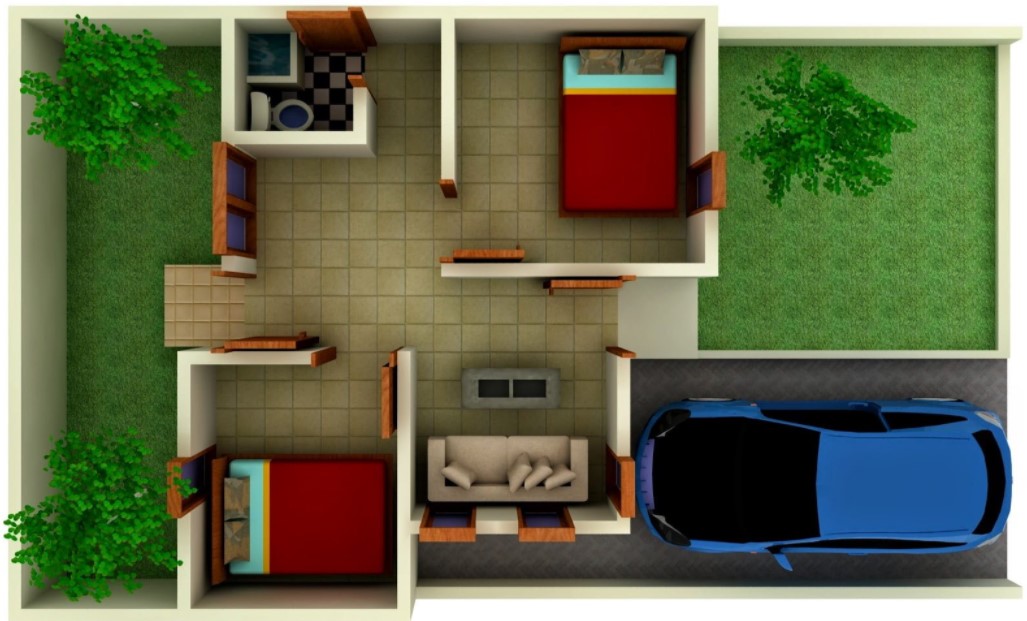 Desain Kontrakan 2 Kamar Tidur Desain Kontrakan 2 Kamar Tidur