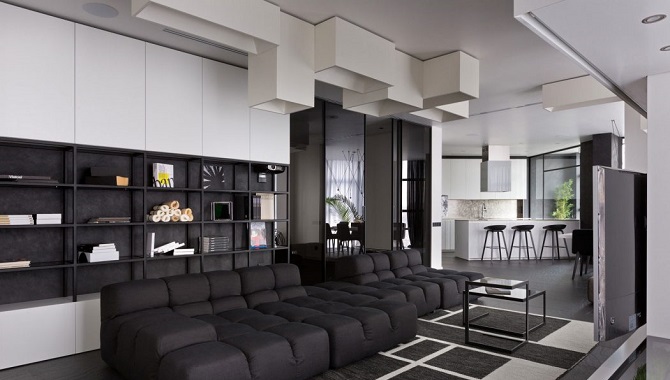 Apartemen Minimalis Modern Hitam Apartemen Minimalis Modern Hitam
