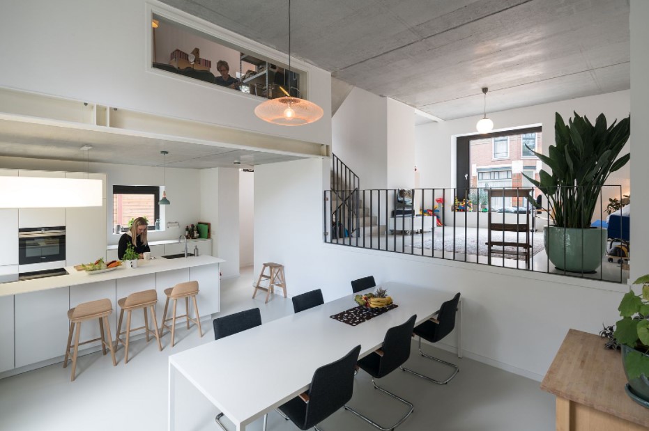 Desain Rumah 1.5 Lantai Dapur Minimalis Modern