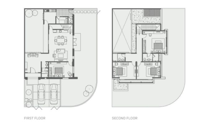Denah Rumah Mewah Modern