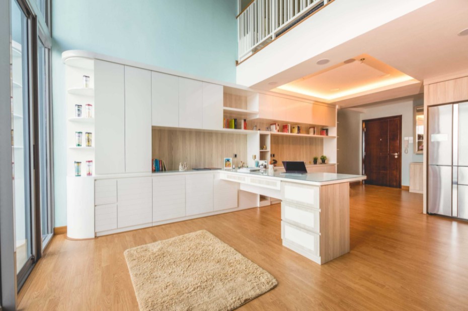 Desain Interior Apartemen Home Office Desain Interior Apartemen Home Office