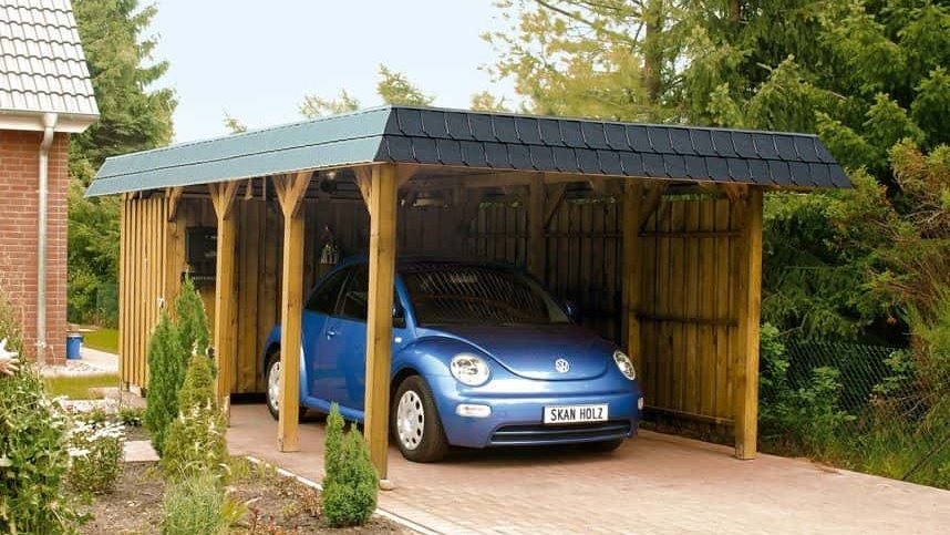 Garasi Minimalis Tidak Berpintu