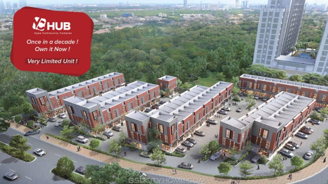 Rekomendasi Desain Kantor Ruko Modern YC Hub BSD