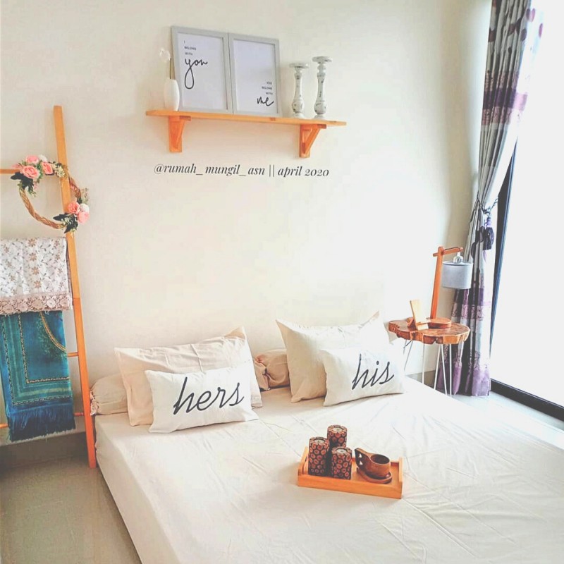 img-responsive 3x3 bedroom design for husband and wife with a Lesehan mattress