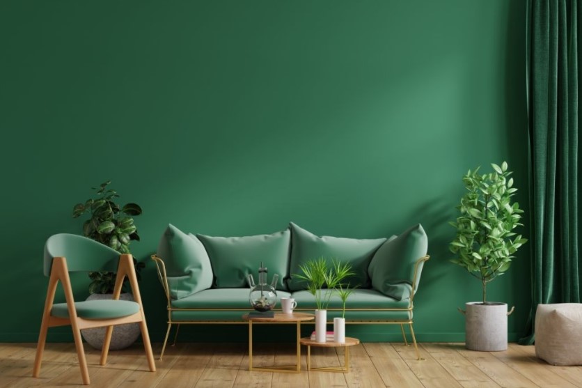 Warna Ruang Tamu Emerald Green untuk Kesan Trendi Warna Ruang Tamu Emerald Green untuk Kesan Trendi