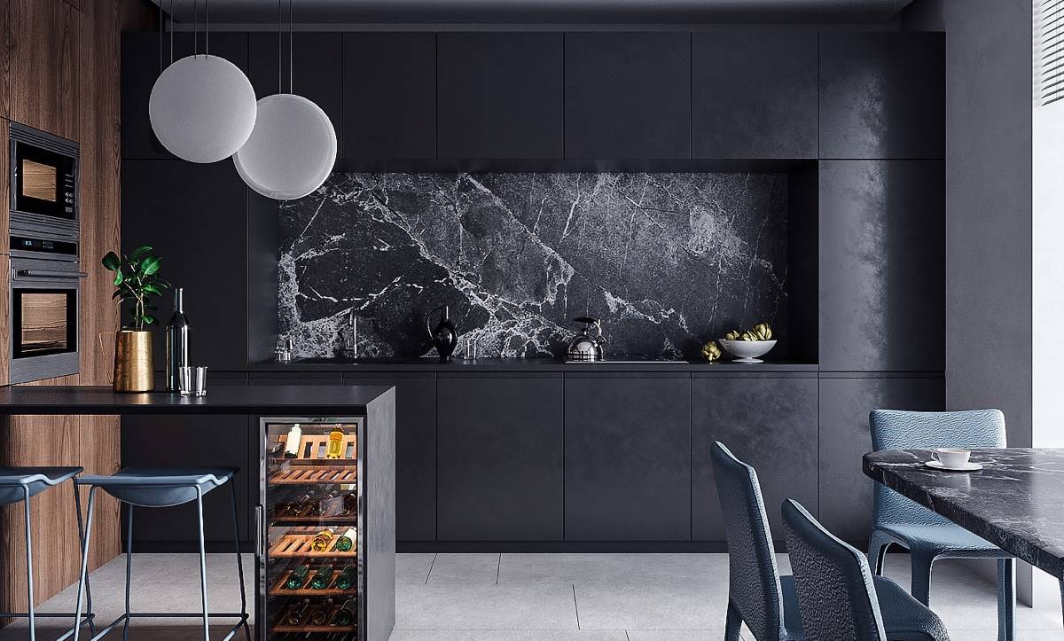 Dapur Apartemen Mewah Dapur Apartemen Mewah