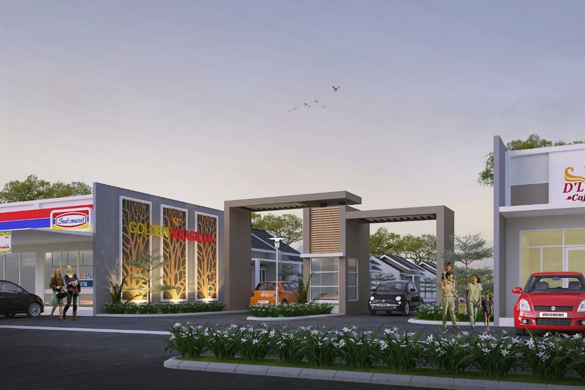 Ciri Rumah Cluster Gerbang Masuk Terbatas