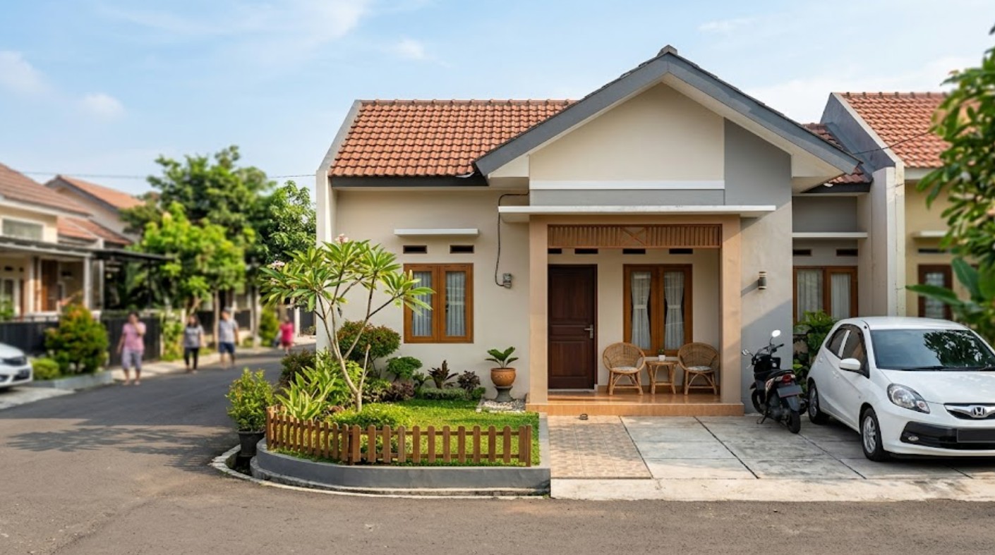 Ilustrasi rumah tipe 36