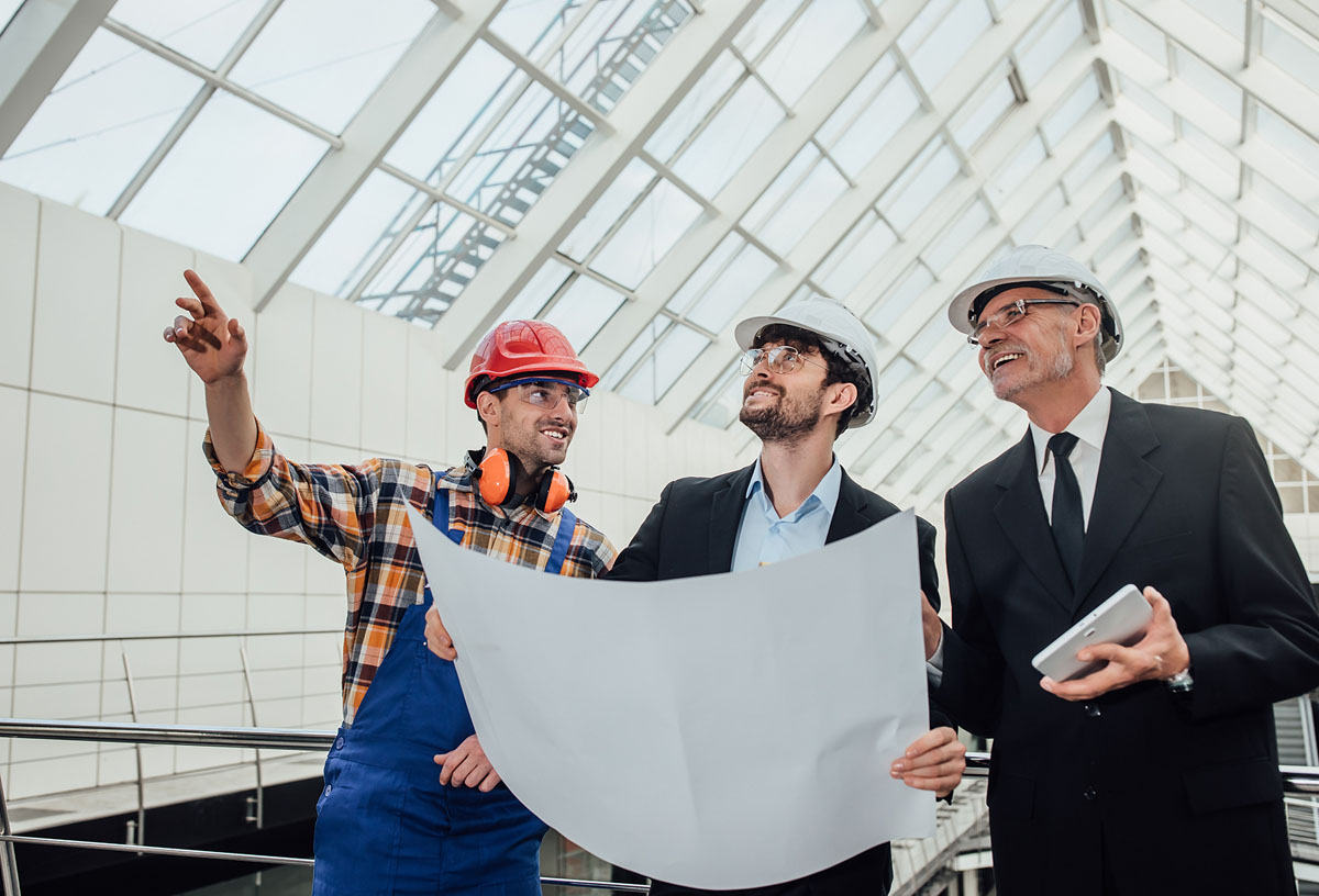 survei langsung ke lokasi proyek