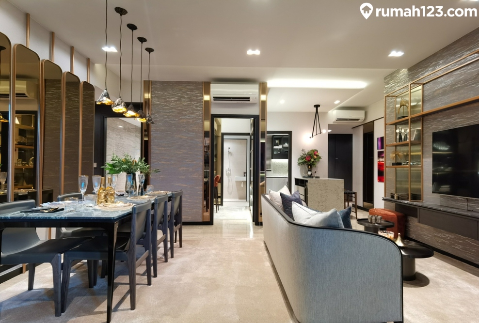 7 Kamar Apartemen Mewah bak Hotel Bintang Lima