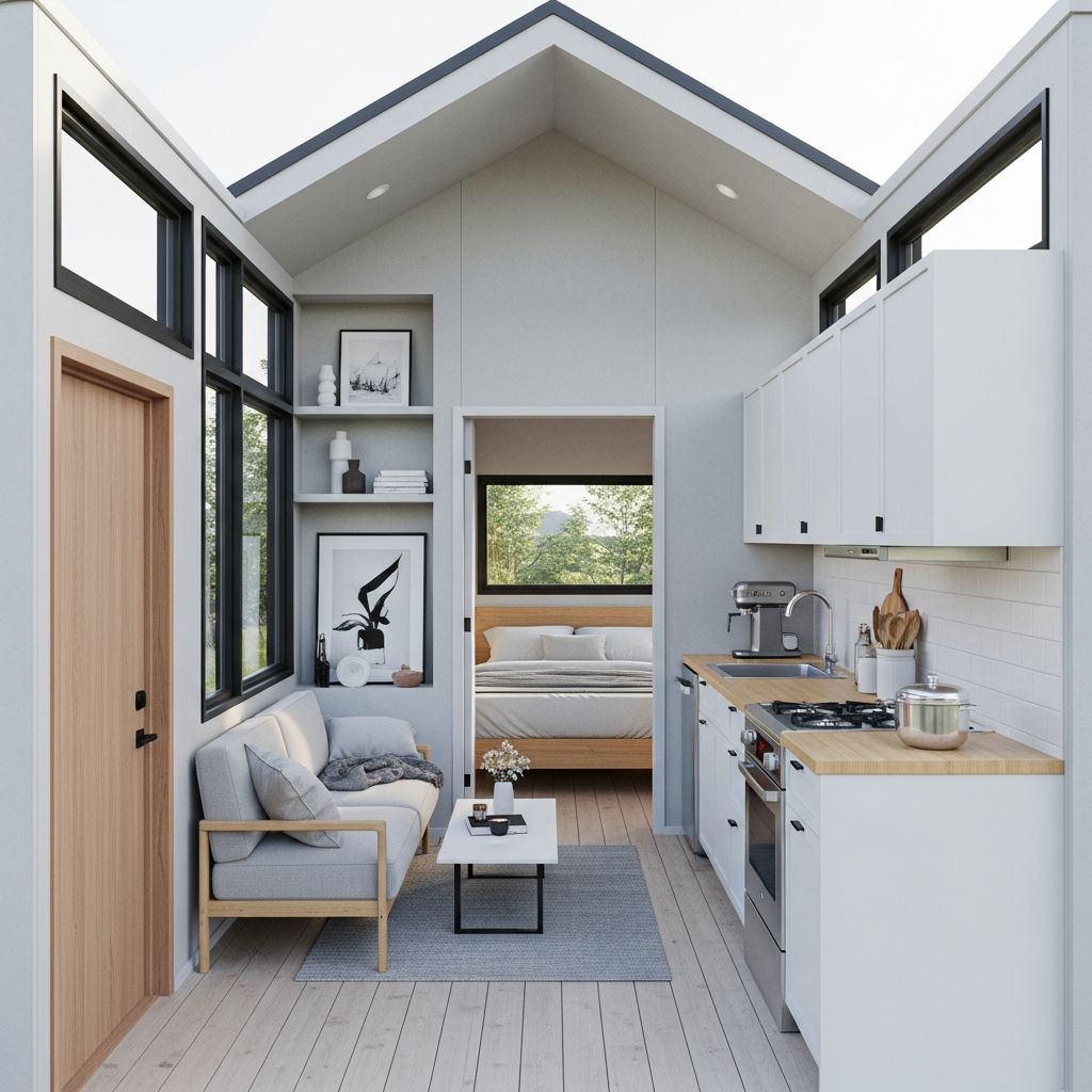 Desain Rumah Kontrakan 3x6 Minimalis Modern