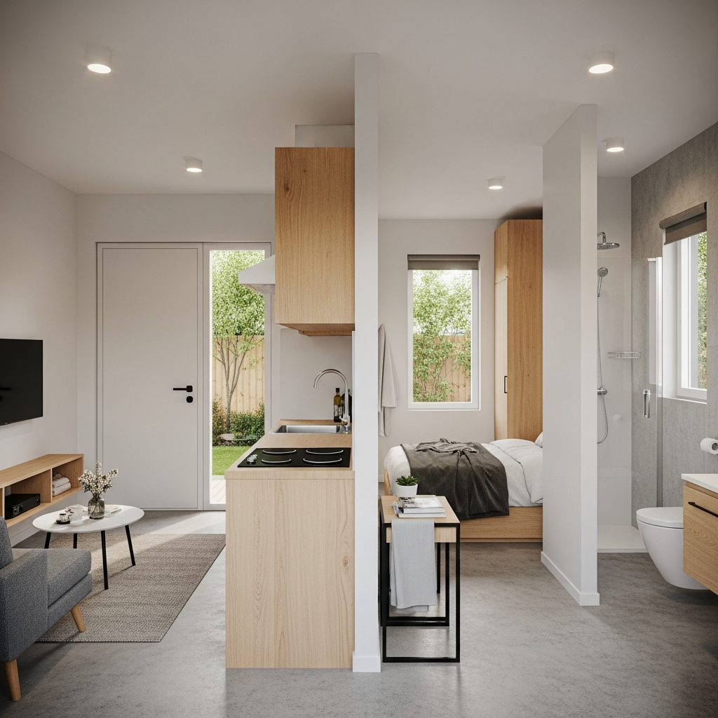 Desain Rumah Kontrakan 3x6 Sederhana dan Fungsional