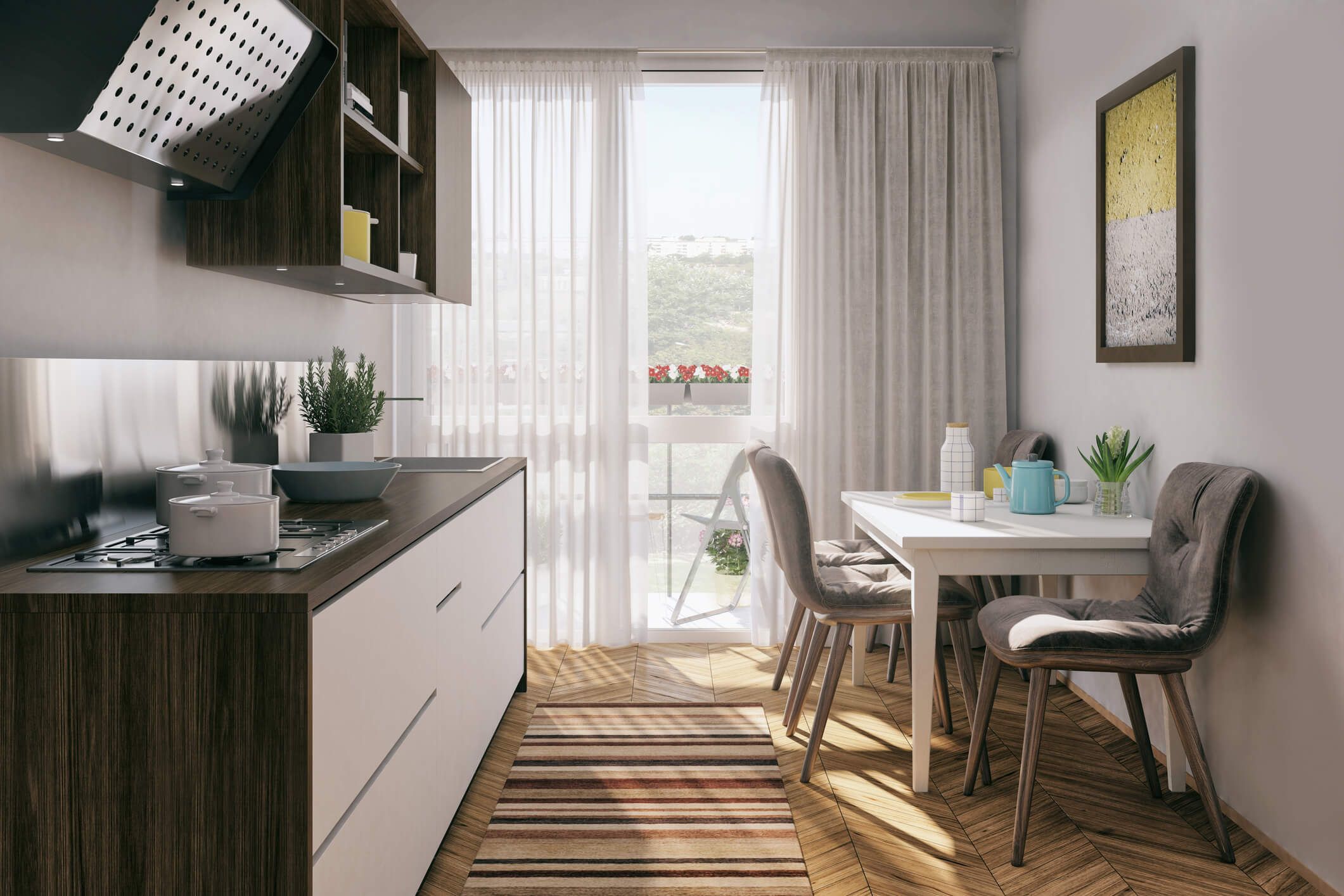 10 Interior Rumah Mungil yang Bisa Menghadirkan Kesan Luas