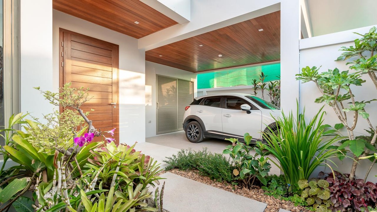 Garasi Mobil Rumah Kecil