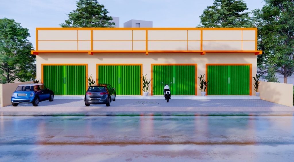6 Desain Ruko 1 Lantai Sederhana Minimalis dan Fungsional