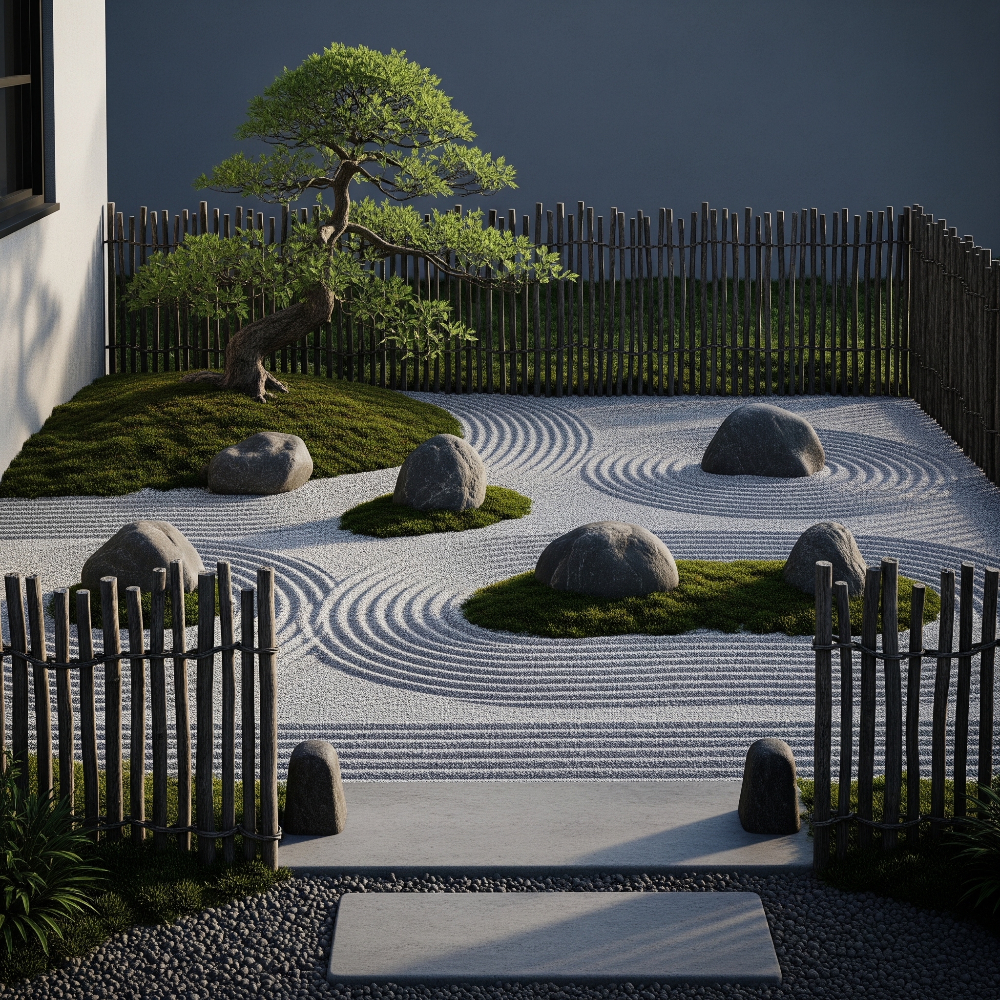 Taman Rumah Minimalis Zen