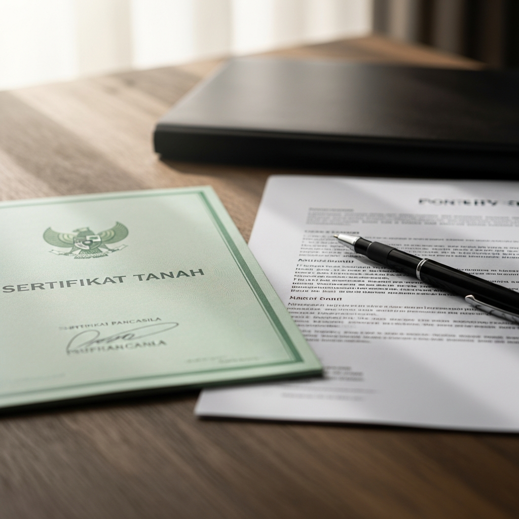Ilustrasi legalitas tanah