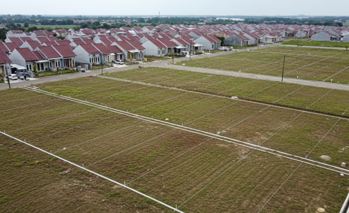 Tanah kavling yang luas
