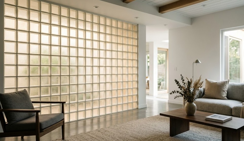 4. Gunakan Glass Block