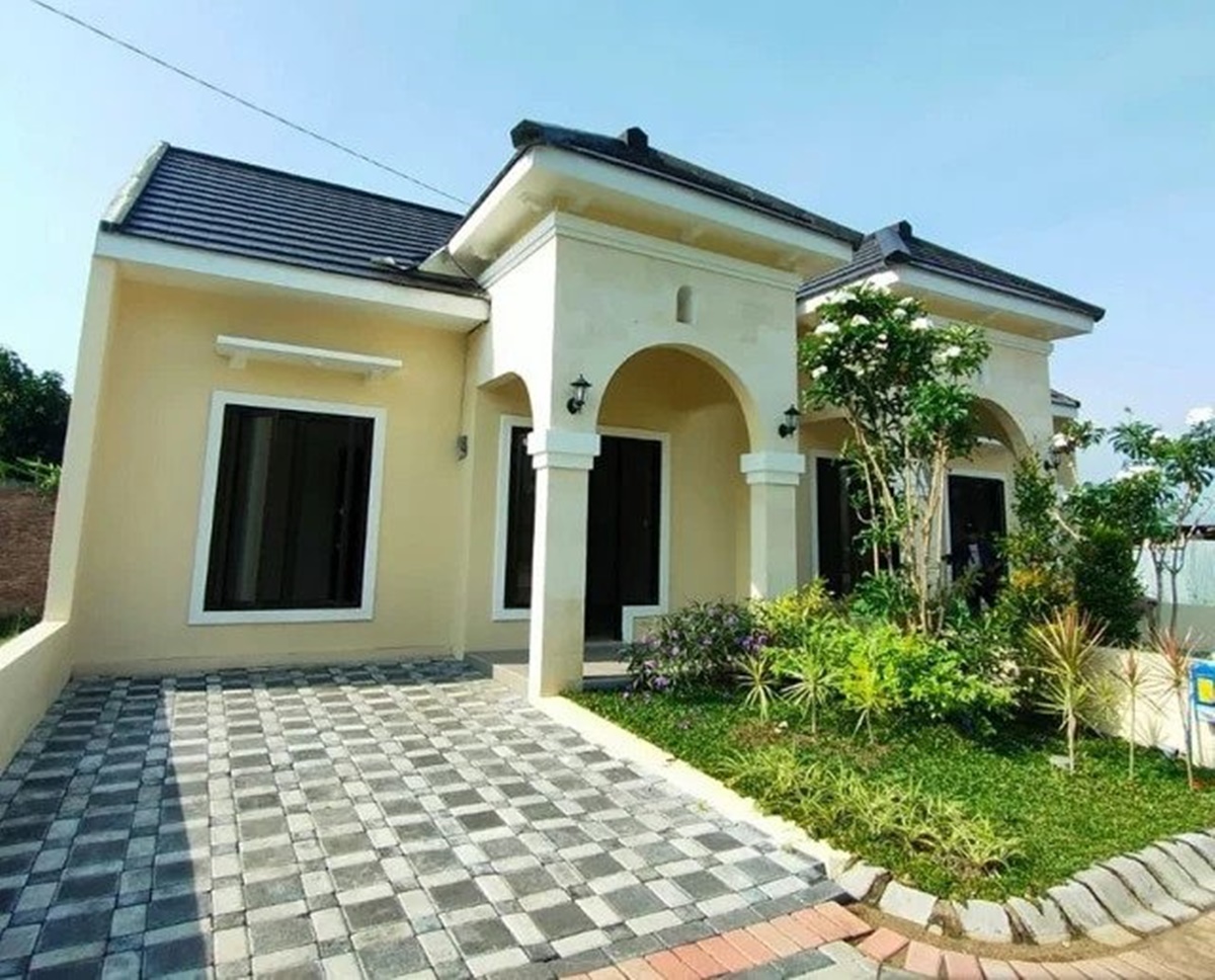Desain Rumah Semi Mediterania