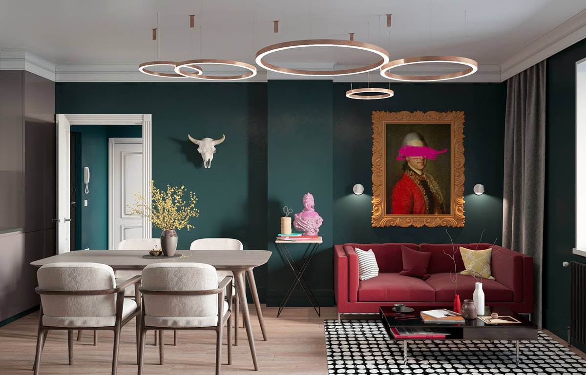 Warna Rumah Mewah Hijau Tua