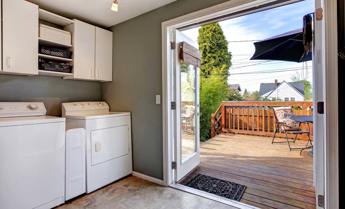 Tempat Laundry di Rumah Semi Outdoor