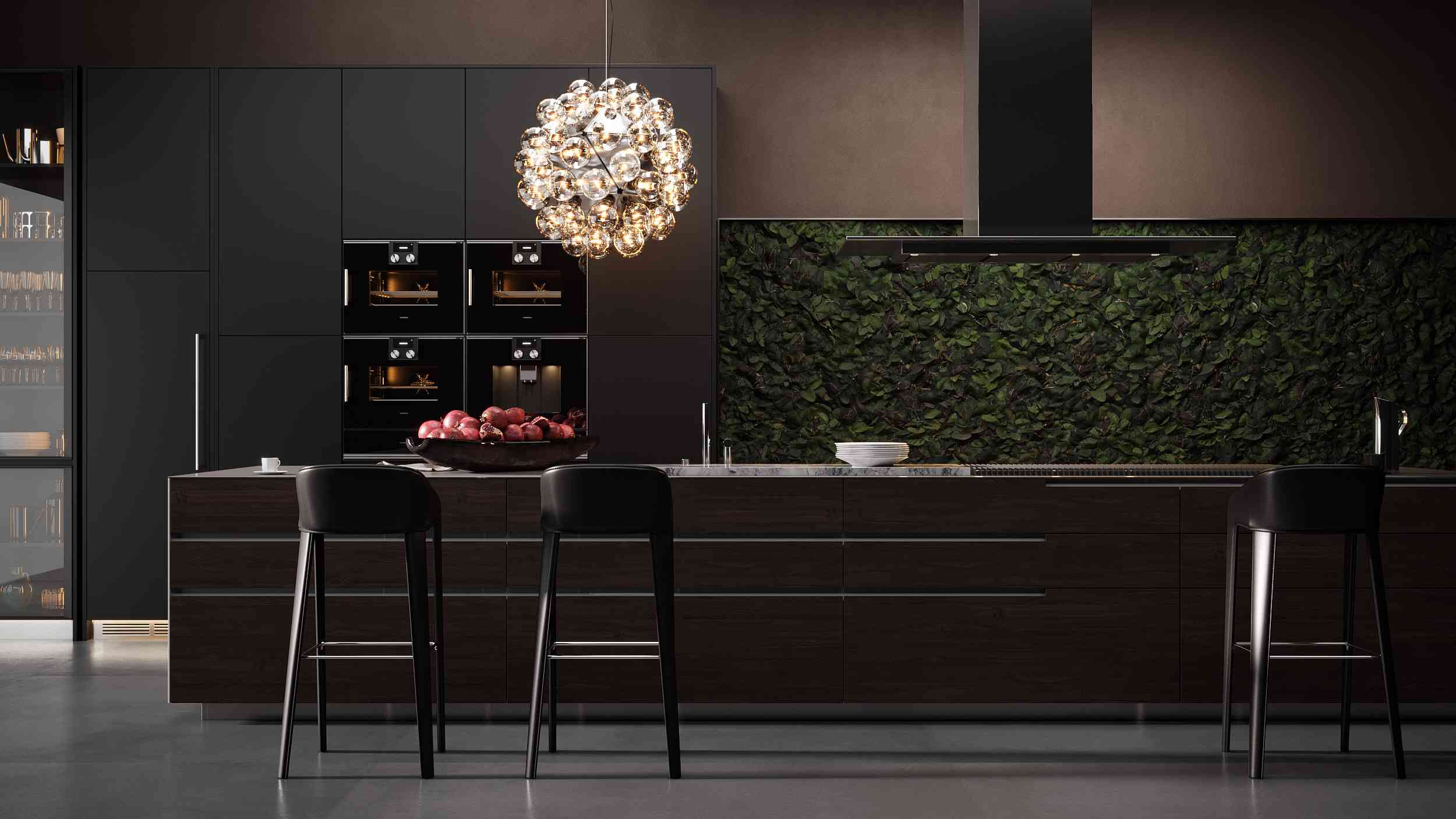 Dapur Mewah Bergaya Kontemporer