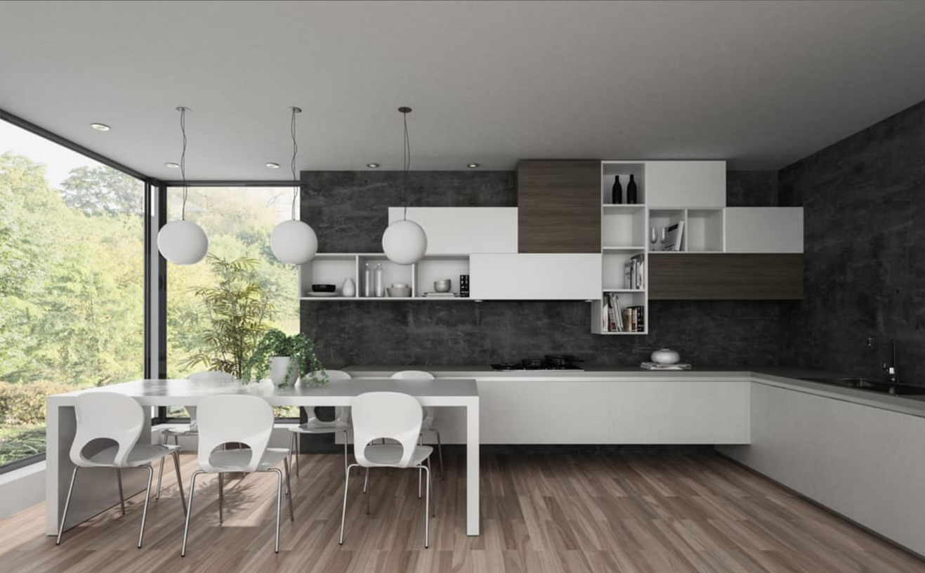 Pilihan Warna Abu-Abu untuk Dapur Minimalis