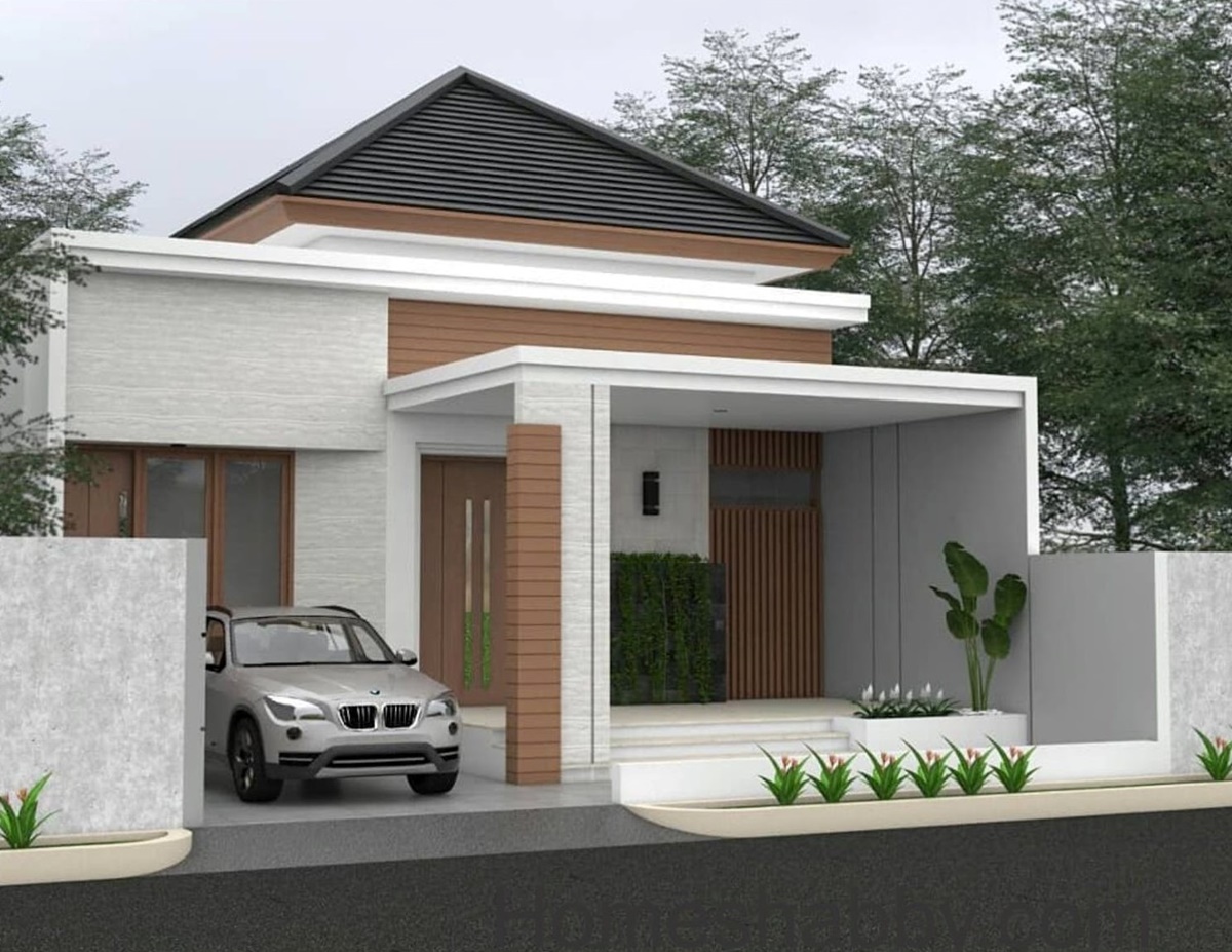 Desain Rumah Minimalis 1 Lantai Sederhana