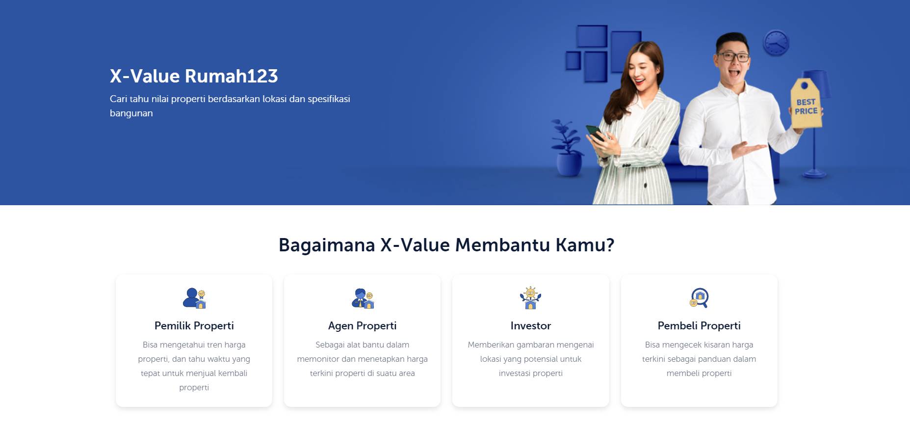 Menghitung Nilai Properti dengan X-Value Rumah123