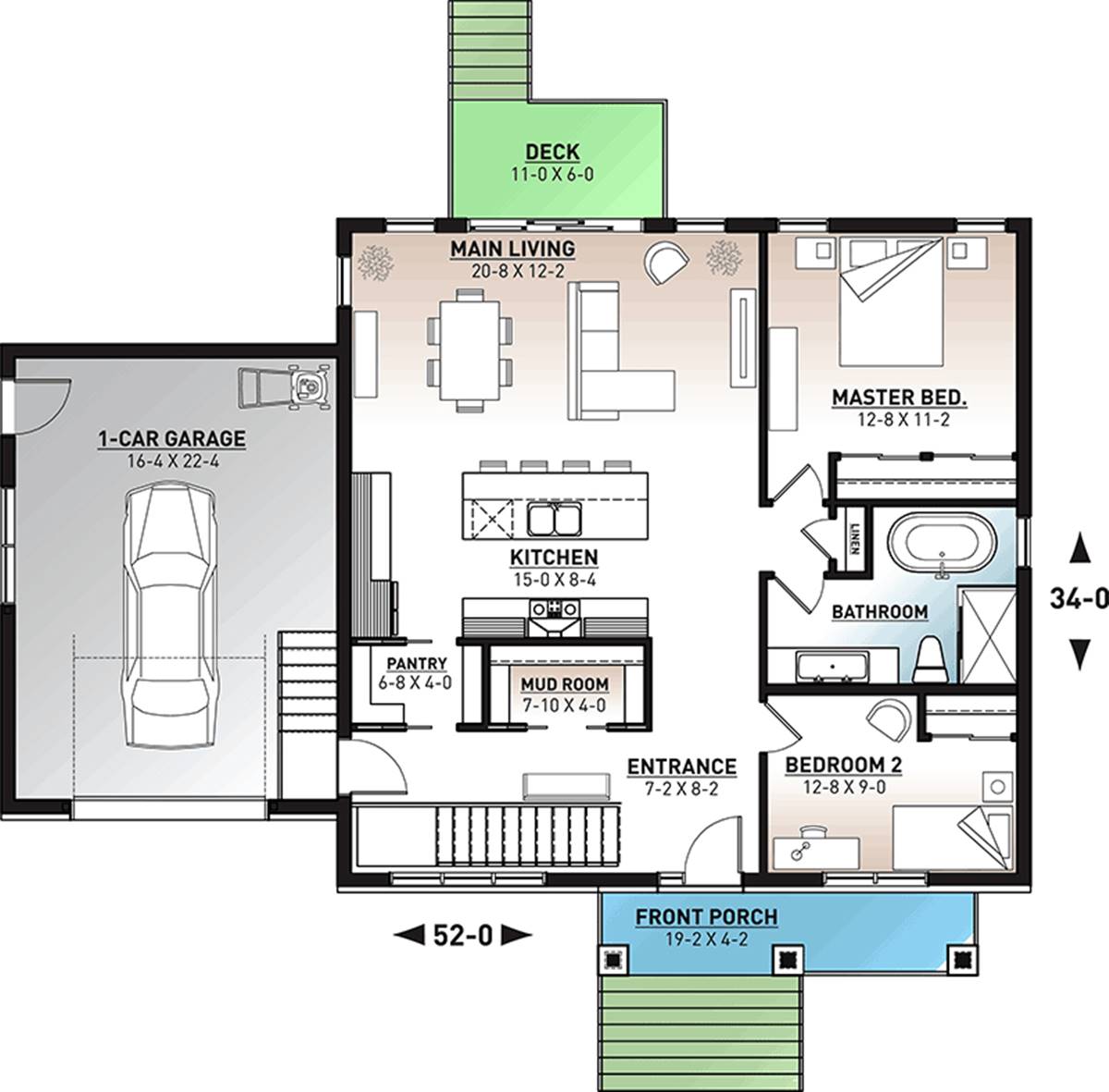 Rumah-Ukuran-6x8-dengan-Garasi