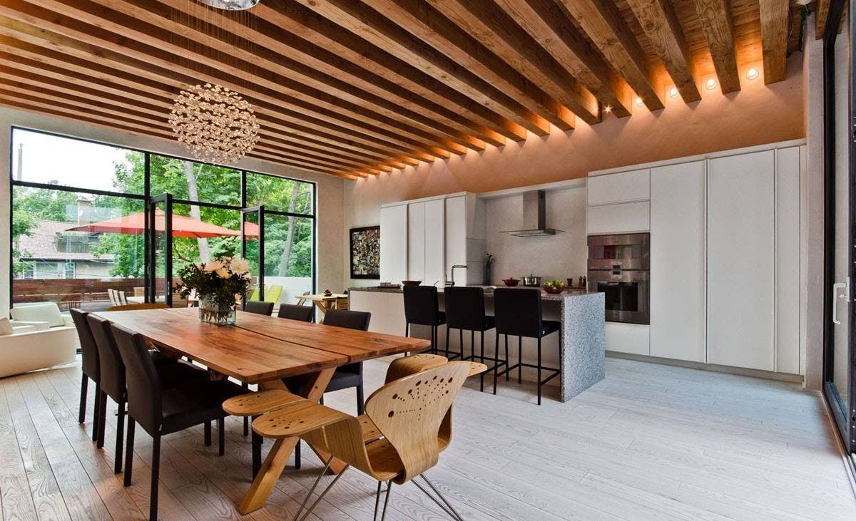 plafon rumah dari kayu