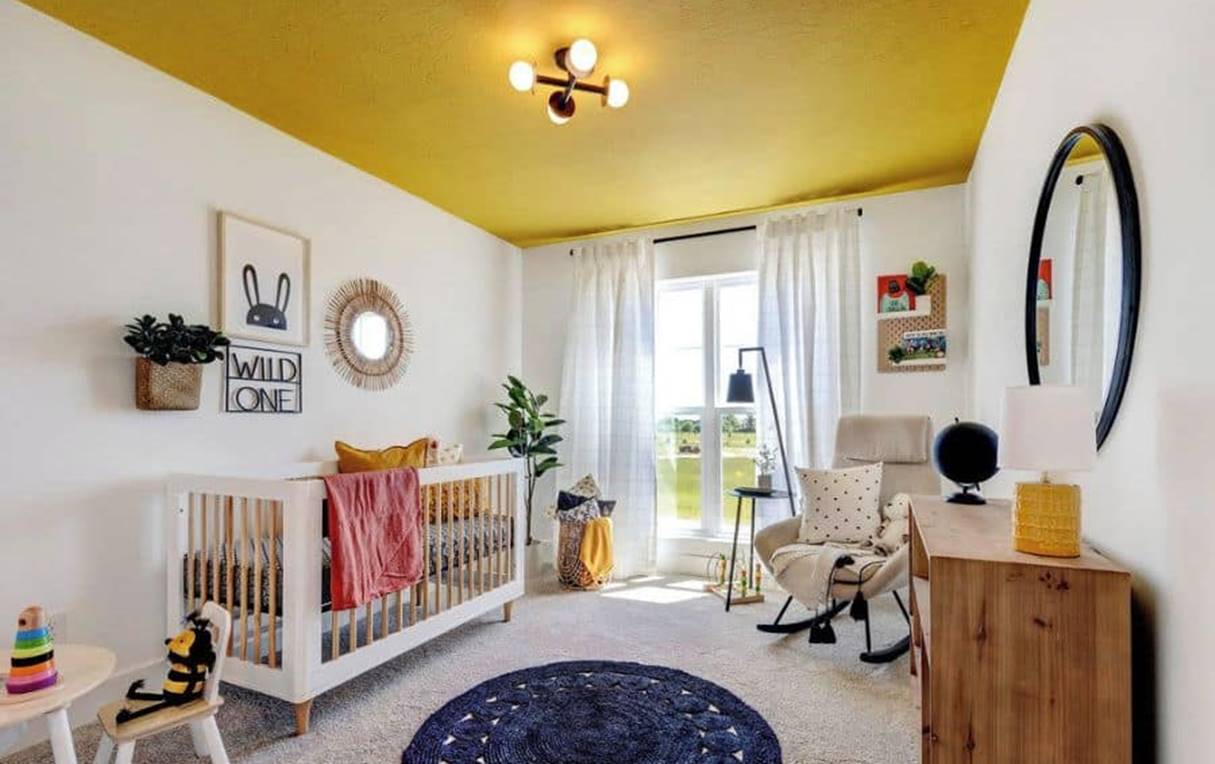 Warna Plafon Rumah Kuning