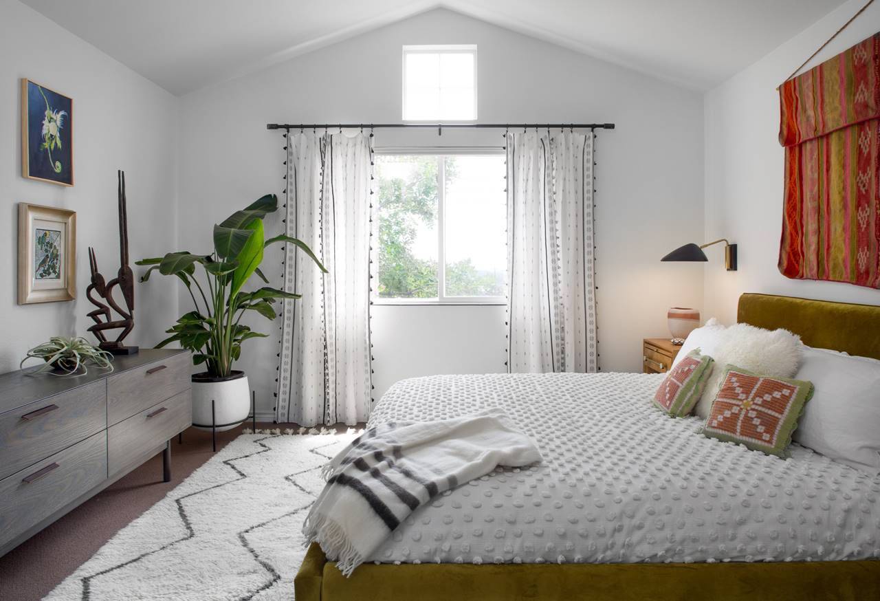 Desain Kamar Tidur Eklektik