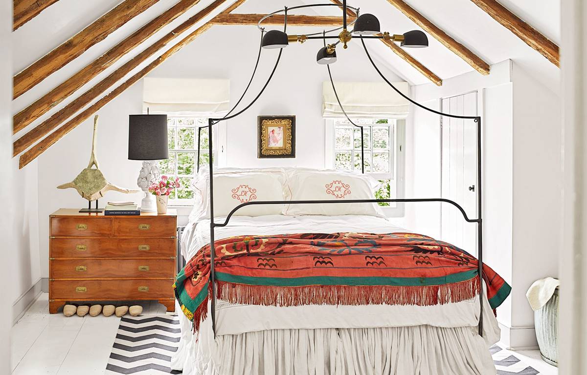 Desain Kamar Tidur Shabby Chic