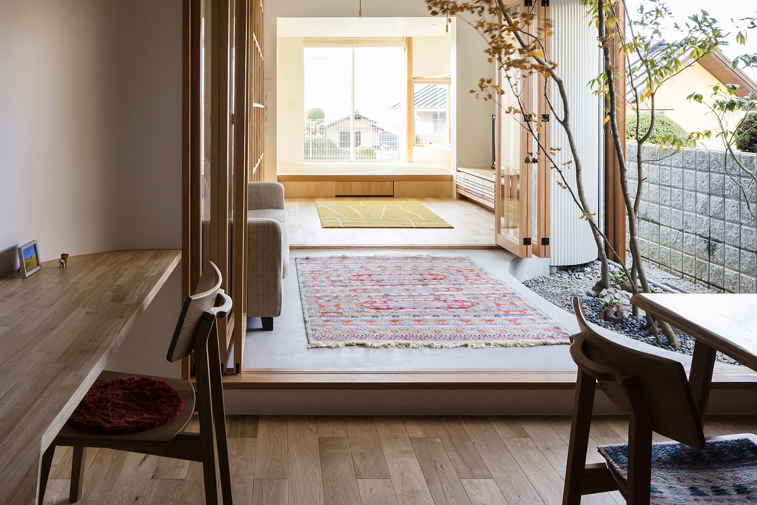 Taman Kering Dalam Rumah Minimalis