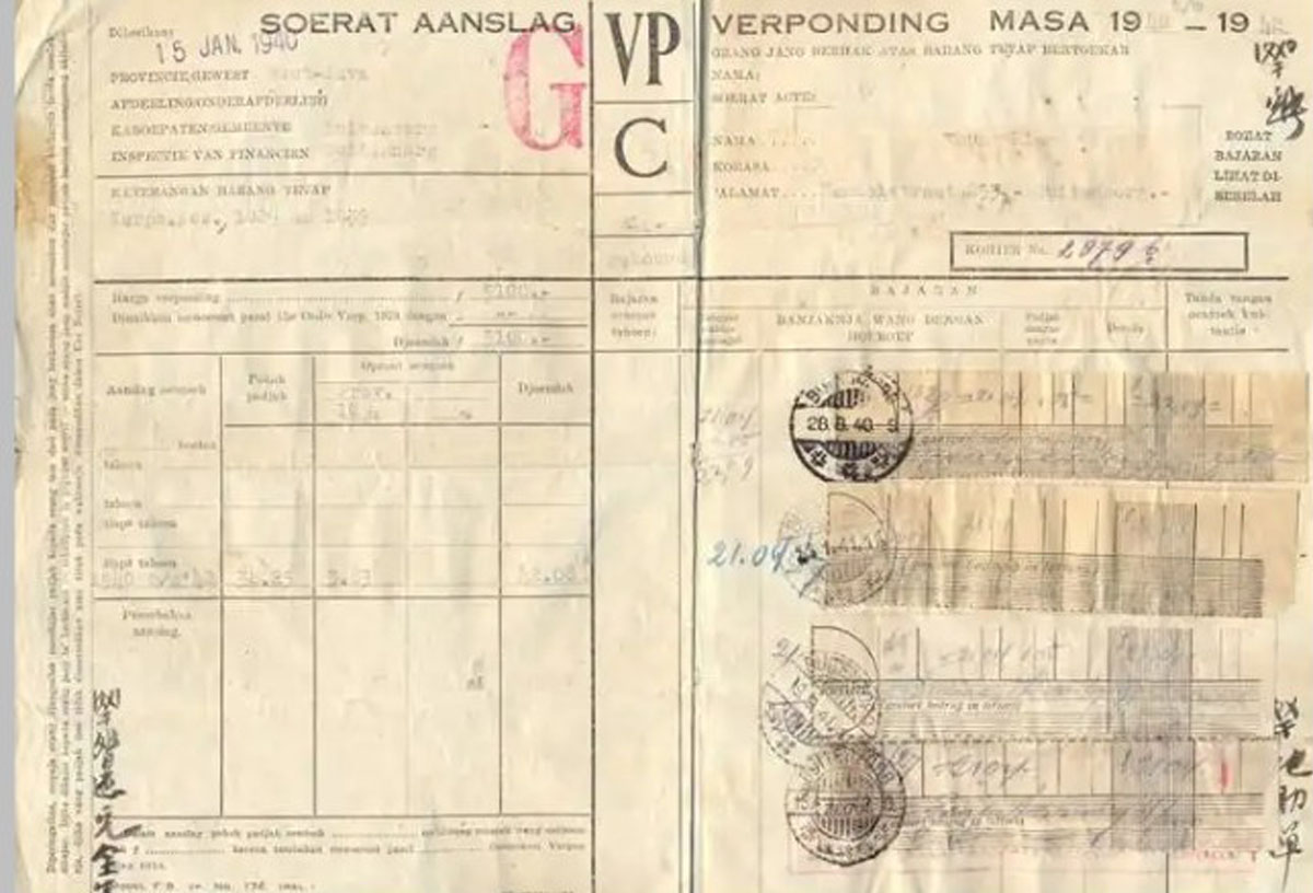 contoh eigendom verponding