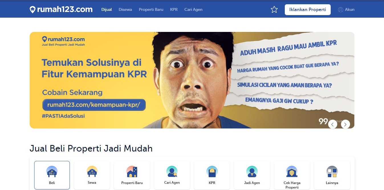 Menggunakan Situs Jual Beli Properti