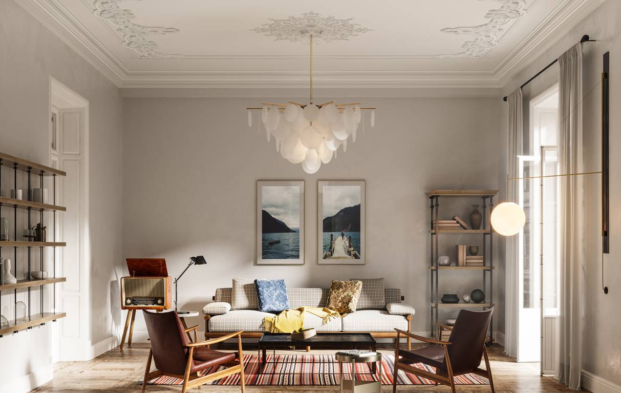 Lampu Plafon Ruang Tamu Mewah