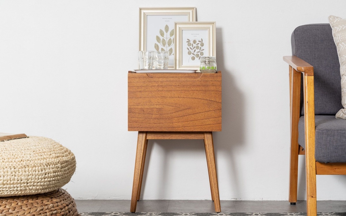 Desain Nakas Kayu Minimalis Jengki