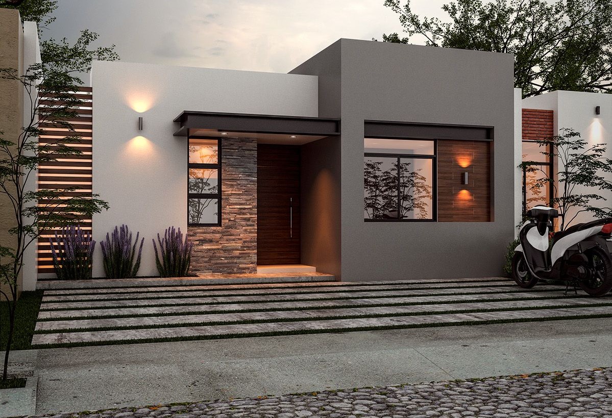 Rumah Atap Datar Minimalis