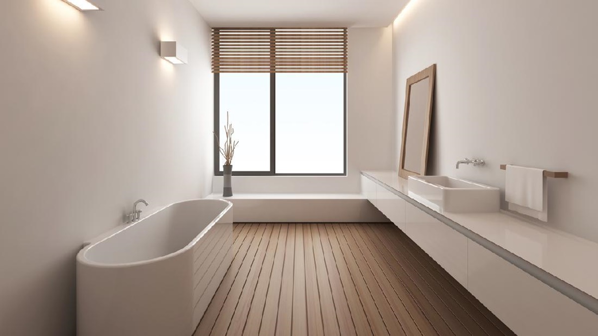 Desain Kamar Mandi Bathtub Ala Jepang