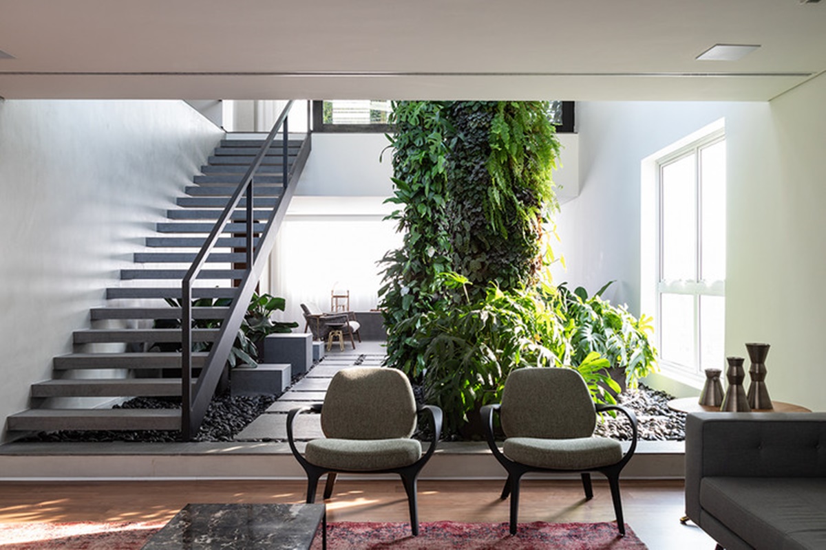 12 Inspirasi Taman dalam Rumah yang Cantik dan Aesthetic