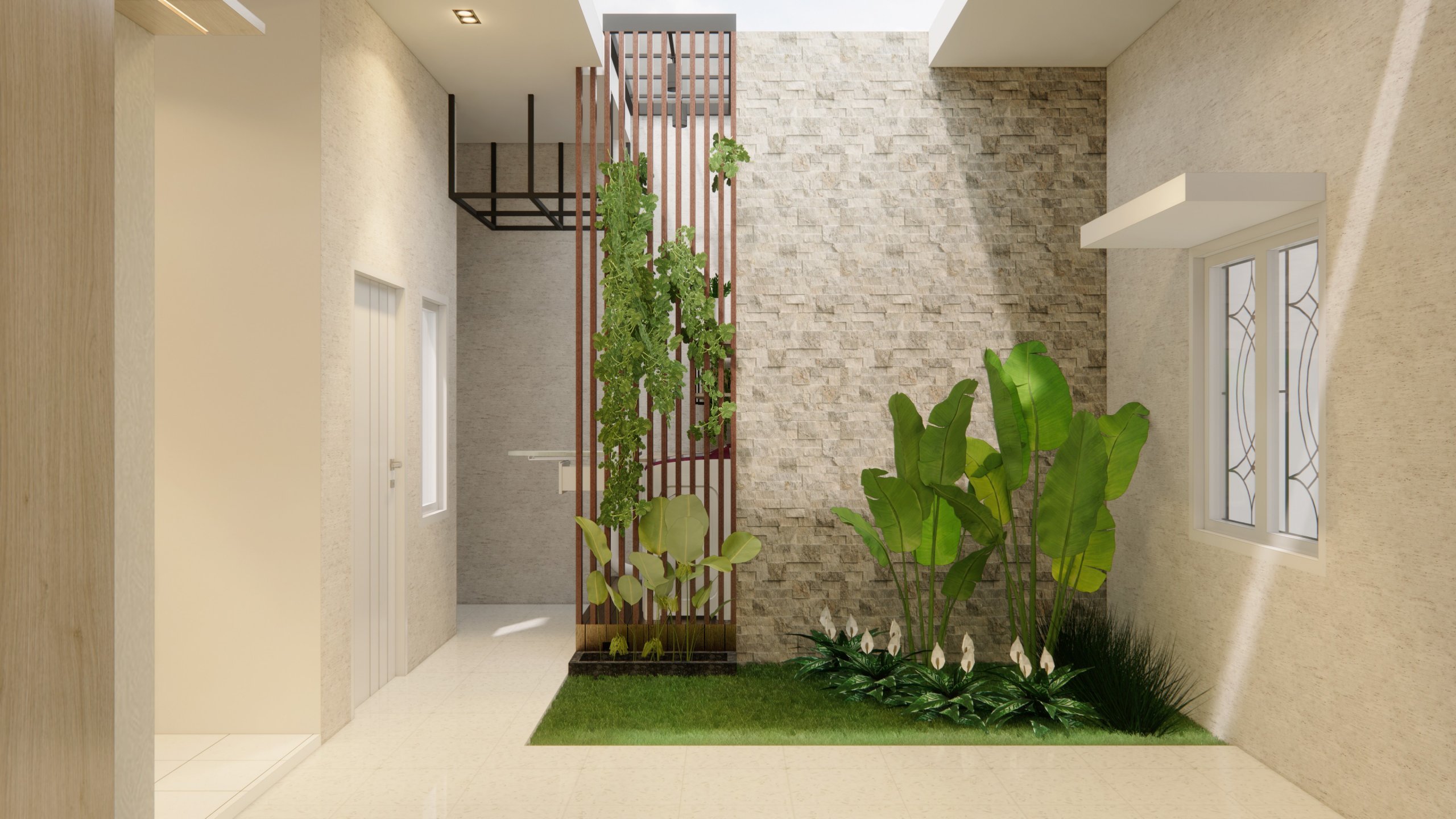 Taman Sederhana Dalam Rumah