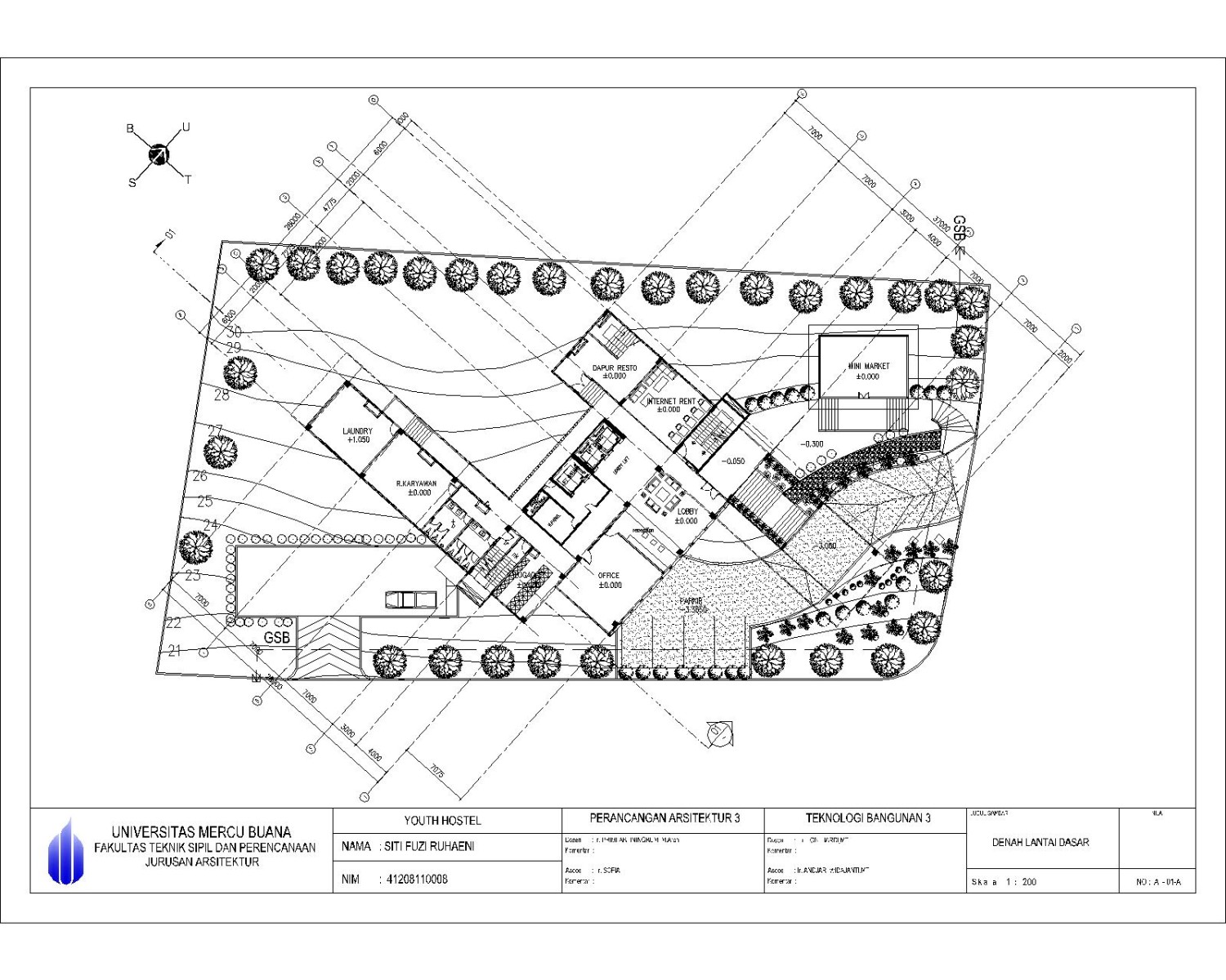 Contoh Site Plan