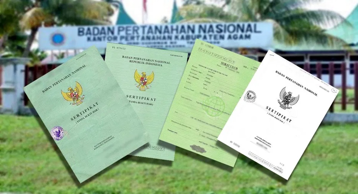 Contoh Sertifikat Rumah Asli