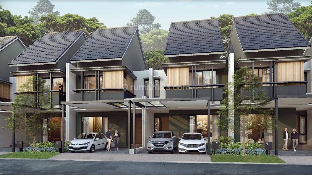 Model Perumahan Minimalis 2 Lantai