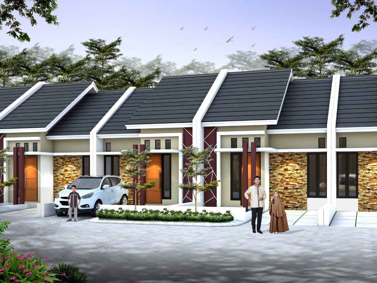 Desain Rumah Minimalis dengan Batu Alam